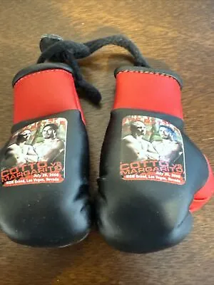 Mini Boxing Gloves / Miguel Cotto Vs  Margarito - 2008 - Vegas • $18.99