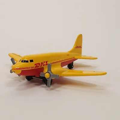 Matchbox Sky Busters DHL Transport Propeller Cargo Plane SB-61 Loose Yellow MBX • $10.75