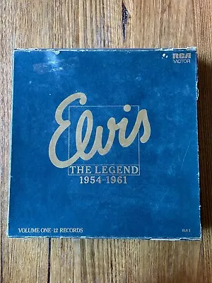 Elvis Presley – The Legend 1954 - 1961  RCA Australia Box Set - 12x 12  LP Vinyl • $25