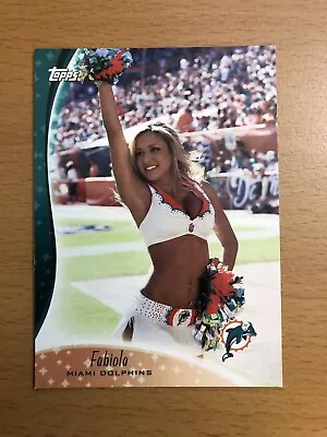 2009 Topps Cheerleaders Fabiola #C11 Miami Dolphins • $1.10