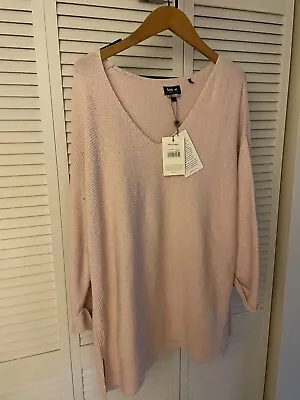 NWT Barbour Ladies Millie Knit-Blossom USA Size 14 Sweater Jumper Pink • $35