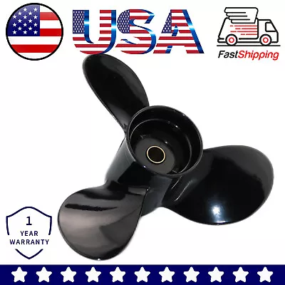 OEM Boat Outboard Propeller 8.9x7.5 For Mercury 48-897614A10 8-9.9HP 12 Tooth • $39.99