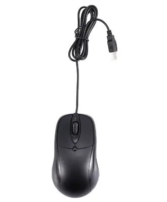 $5.49 • Buy Wired Mouse For Pc Laptop Computer Wheel-black Usb Optical Wired Mouse Scroll
