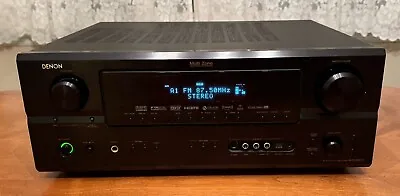 Denon AVR-2307CI 7.1 CH Multi Zone Home Theater Receiver Refurbished EUC Manual • $99.99