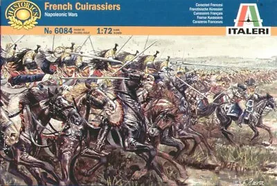 Italeri 1/72 Napoleonic French Cuirassiers # 6084 - Plastic Model Figures • £9.99