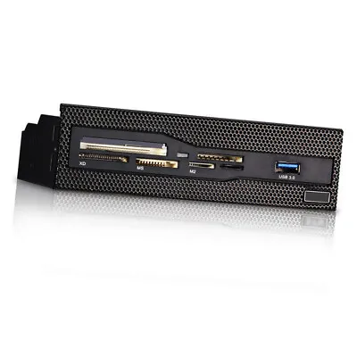 Multi-Function 5.25  Internal  Media Dashboard PC Front Panel T7Q5 • $17.48