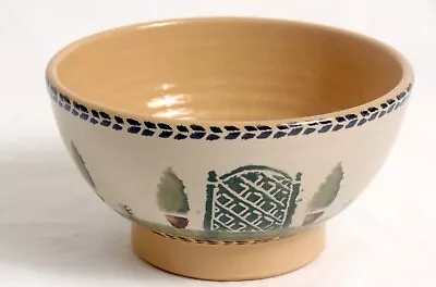 Art Pottery Bowl Footed 6  All Purpose Trellis Nicholas Mosse Pottery Ireland • $84.90
