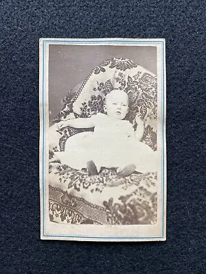 Antique Providence Rhode Island Cute Baby Civil War Era CDV Photo Card • $9.95