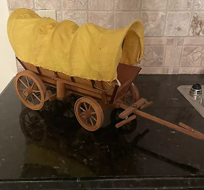 $49.95 • Buy VTG Covered Wagon Stagecoach Table Lamp 15” Long - Tested & Works - Western Look