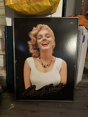 2003 Marliyn Monroe Wines Poster Vintage Mariyln Merlot 22X26 • $35