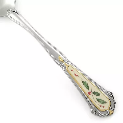 Lenox HOLIDAY Stainless 18/8 Japan Holly Gold Accent Silverware CHOICE Flatware • $28.89