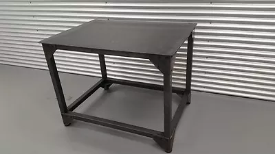 Steel Service Work Bench 35 X 47 X 36 H Industrial Furniture Table Steampunk  • $598