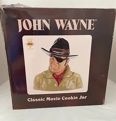 John Wayne Bust Limited Edition True Grit Cookie Jar Vandor • $100