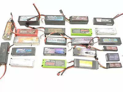 *BIG LOT* Of *BROKEN* DEAD RC LIPO BATTERIES - NO PUFF / LEAK - Venom Gens Ace • $67.49