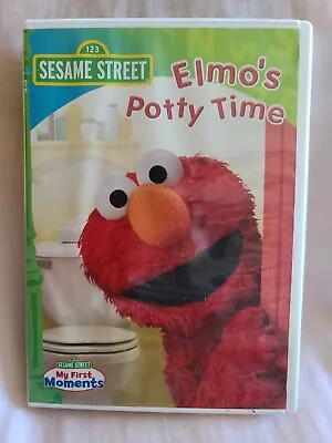 SHELF00F DVD ~  123 Sesame Street - Elmo's Potty Time • $8.12