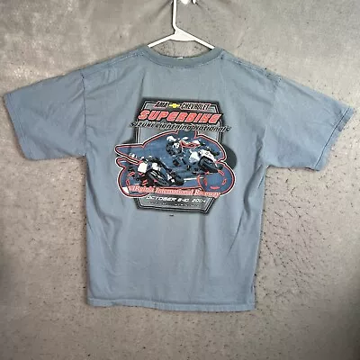 Vintage 2004 Superbike Suzuki Lightning Nationals Motorcycle Racing T Shirt Mens • $19.99
