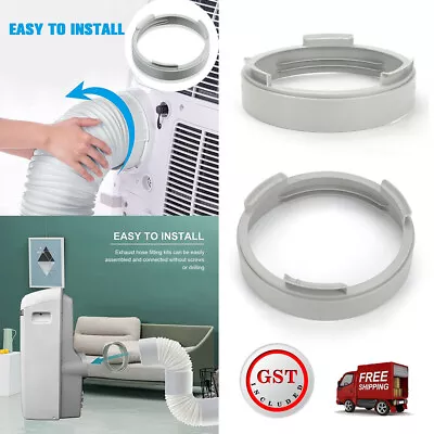 $14.84 • Buy Exhaust Duct-Interface For Portable Air Conditioner Exhaust Hose Tube Connector