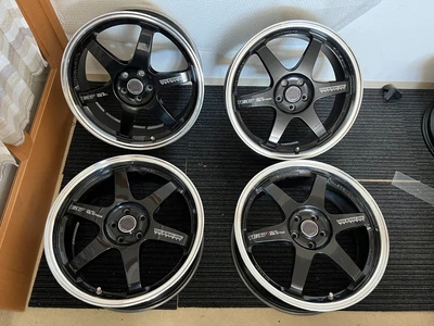 $1250 • Buy 【JDM】volk Te37 Tta-pm 5x100 18 7.5j 50 4wheels 86 Brz
