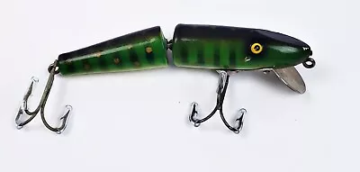 Tough Paw Paw 1703 Jointed Pike Lure Green With Gold Dots • $13.50