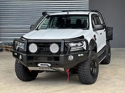 PS4X4 Premium Deluxe V2 Steel Bull Bar For Ford Ranger 2015 To 2022 PX2 PX3 • $1349