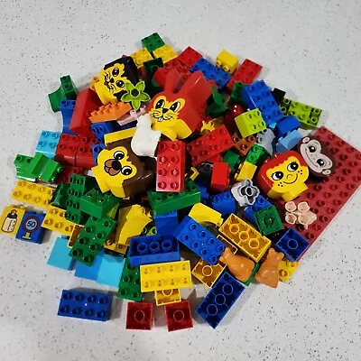 Lego Duplo Building Construction Blocks Bulk Lot 160 Assorted Pieces Animals • $49.95