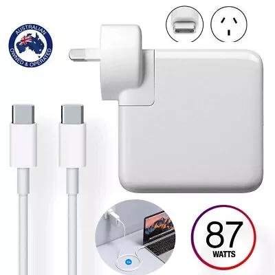 87W PD Type-C Power Adapter Charger USB-C For MacBook Pro Air 13 14 15 16 Inch • $28.99