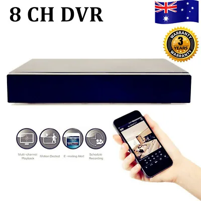 4CH 8CH 16CH Channel DVR CCTV Video Recorder Box HDMI Security Camera Wireless  • $99.95