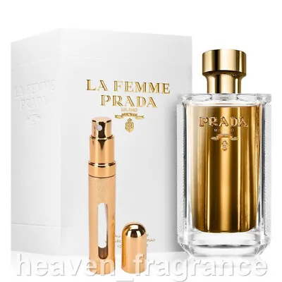 £14.98 • Buy Prada La Femme  Eau De Parfum In BIG Travel Atomiser 12ml Spray