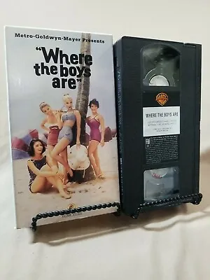 Where The Boys Are (VHS 1993) Dolores Hart MGM/UA - VCR Home Video - Rare • $7.99