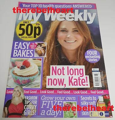 KATE MIDDLETON 2013 My Weekly UK Magazine - CLAIRE RICHARDS STEPS - Kate Humble • £9.99