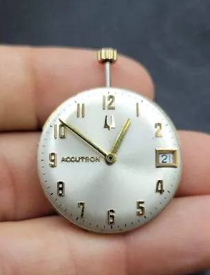 Vintage Bulova Accutron 218D Pocket Watch Movement For Repairs • $85