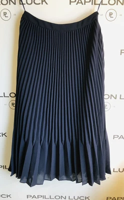 £29.50 • Buy BRAND NEW Reiss Blue Lined Pleat Skirt Size 6 UK UNWORN RRP £145