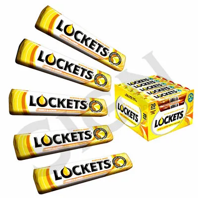 Lockets Honey & Lemon 5 X 41g Cough Sweets Lozenges • £6.99