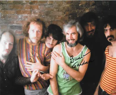 * BUNK GARDNER * Signed 8x10 Photo * FRANK ZAPPA MOTHERS OF INVENTION * 14 • $72.25