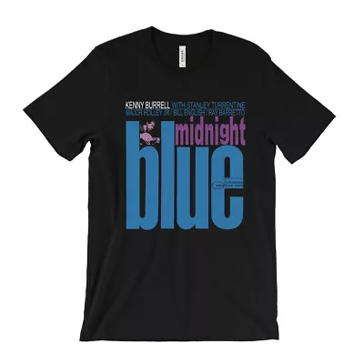 Kenny Burrell T-Shirt - Midnight Blue  Blue Note Jazz LP Cover Art Ray Barretto • $20