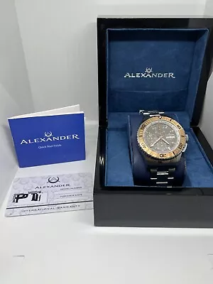 Alexander Chronograph Watch With Valjoux 7750 Movement • $605