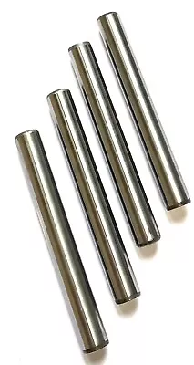 3/8  X 3  DOWEL PINS HEAT TREATED ALLOY STEEL - BRIGHT FINISH - 4 PIECES • $13.75