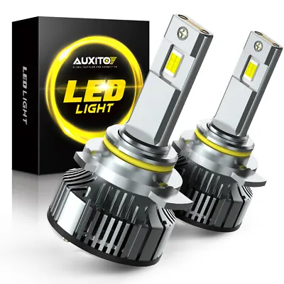 Auxito Led Headlight Bulbs 50000lumens Kit 9012 High Low Beam Super Bright White • $44.64