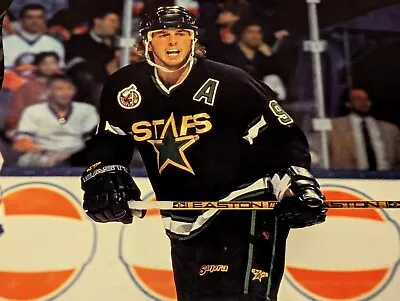 Mike Modano Poster EASTON ALL STAR 23x35 Dallas Stars Minnesota North NHL • $25