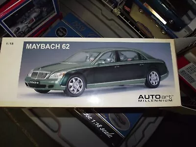 Auto Art 1/18 Mercedes Benz Maybach 62 Green 2 Tone • $449.99