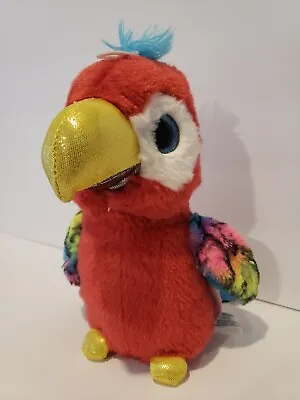 Parrot Sparkle Tales By Aurora Calypso  Stuffed Animal Colorful Bird Plush Toy  • $8