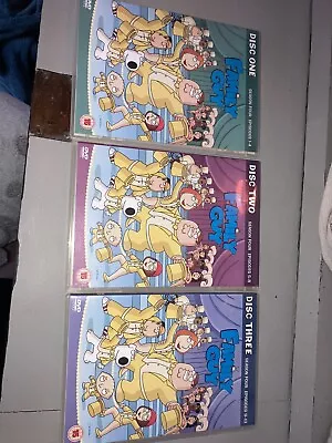 Family Guy 3 Disk Series 4 • £7.50