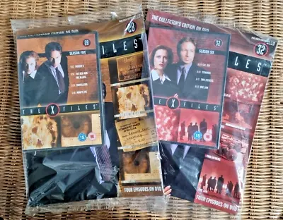 X Files Collectors Editions Booklet And DVD 28/ 32 DVD Sealed Outer Cellophane • £5.99