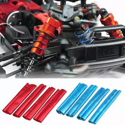 4Pcs Shock Absorber Cover Dust-proof 1/8 Off Road Car Truck Buggy Monster RC Car • $3.34