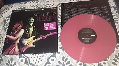 Ike & Tina Turner Cobra Jewel & Paula Recordings 1958-1974 LP Pink Vinyl VG+ • $8.88