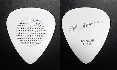 Madonna White Signature Guitar Pick - 2006 Confessions Tour • $19.99