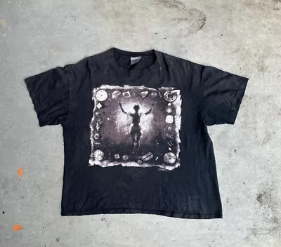 Vtg 90's Ministry Band T Shirt Brockum Faded Single Stitch 1992 Metal Tour XL • $250