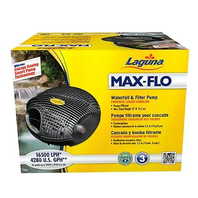 Laguna Max-Flo 4280 Electronic Waterfall And Filter Pump For Ponds Up To • £242.27