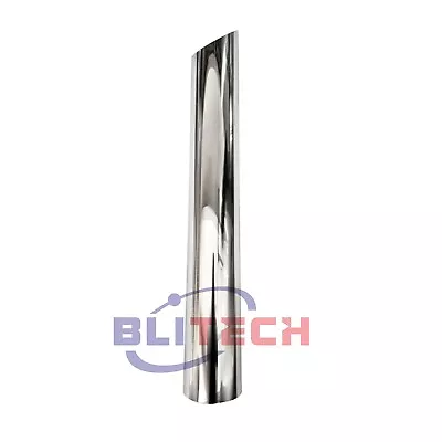 6  X 36  OD Mitre Cut Chrome Stack Pipe Exhaust Tube • $105.90