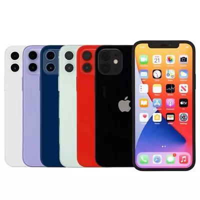 $354.95 • Buy Apple IPhone 12 64GB Factory Unlocked AT&T T-Mobile Verizon Very Good Condition